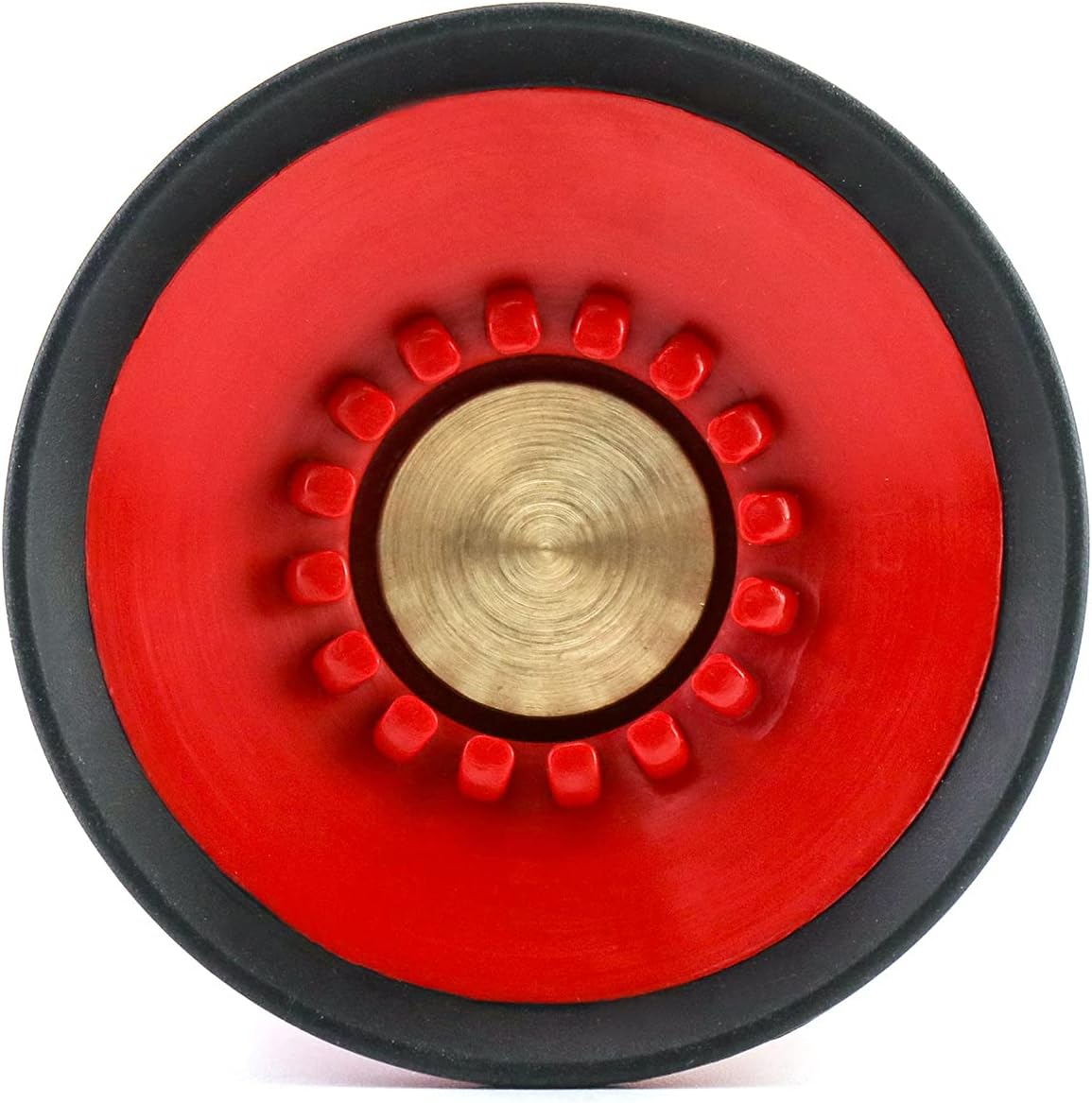 QWORK Fire Hose Nozzle, 1" Heavy Duty NPSH/NPT Thermoplastic Constant Flow Fog Nozzle, Fire Equipment, 2 Pack