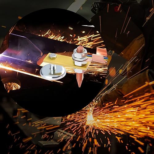 Miniatura 5 de Paquete de 2 herramientas de sujeción magnética de soldadura con 2 varillas conductoras, cabeza magnética de soldadura, fuerte magnetismo de succión