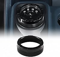 Vista 9 de Cubierta de anillo de botón interruptor de cambio de marchas para Ford Maverick 2022 2023 2024 2025, cubierta de pomo de cambio de marchas