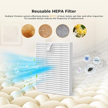 Q7 M5 Accessories Set for Roborock Q7 L5+/Q7 M5/Q7 L5/Q7 M5+ Vacuum Cleaners: 2 Main Brushes, 6 Side Brushes, 4 HEPA Filters, 4 Mopping Cloths, 6 Dust Bags Replacement Parts