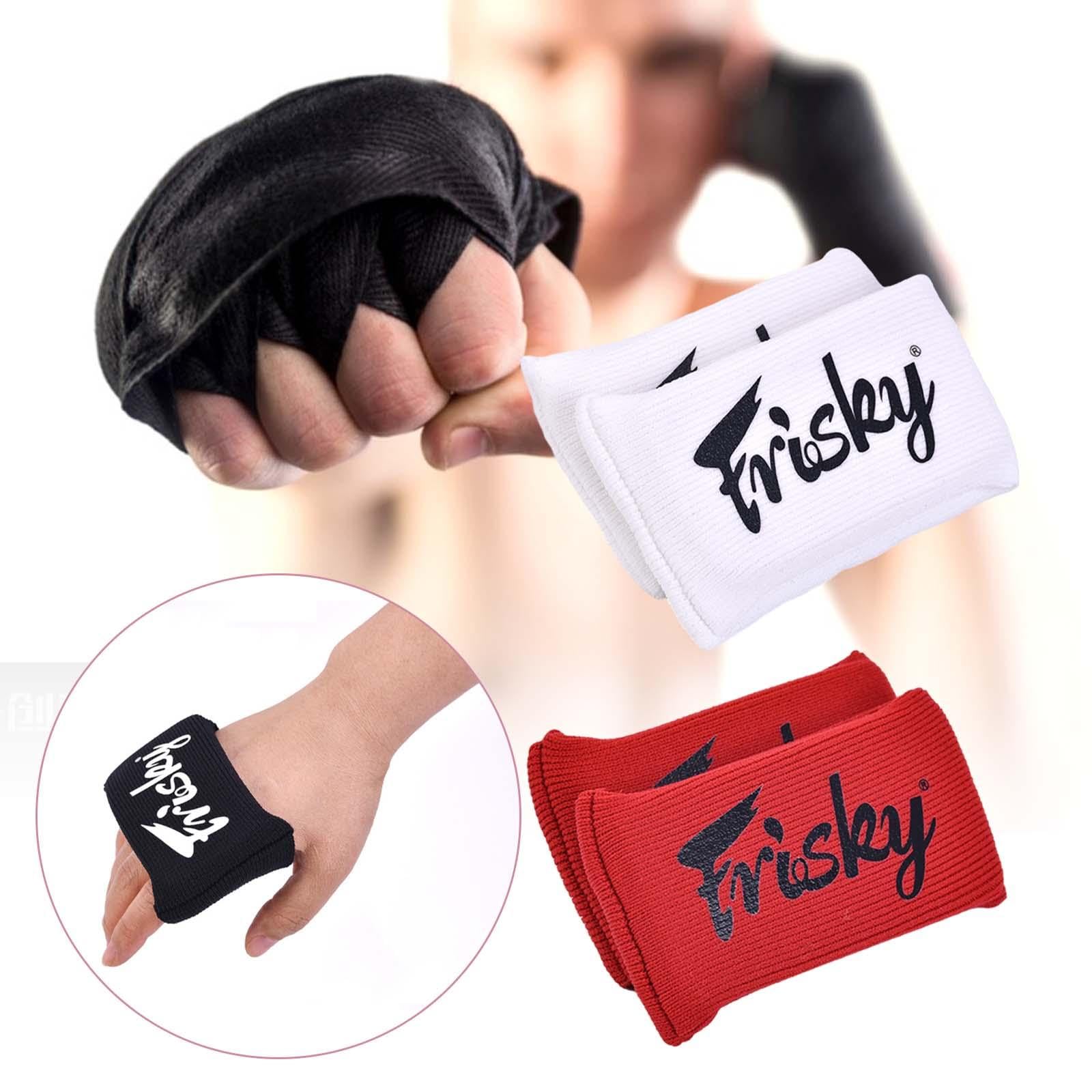2 Piezas Protector de Nudillos Gel para Boxeo Almohadilla Relleno Mangas Manos Función Amortiguadora Absorción Golpes Adecuado para Entrenamiento DEPO