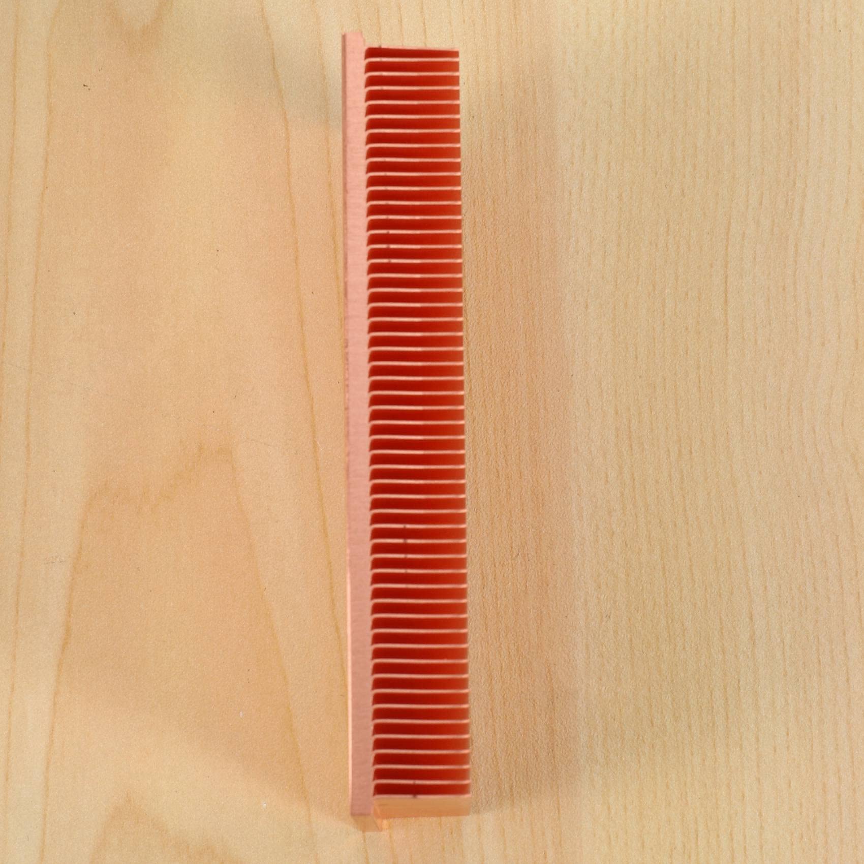 2X Disipador de de Cobre Puro 100X50X15mm Radiador de Disipador de de Aleta de Biselado para Chip de RAM Electrónico LED VGA Enfriador de Refrigeración