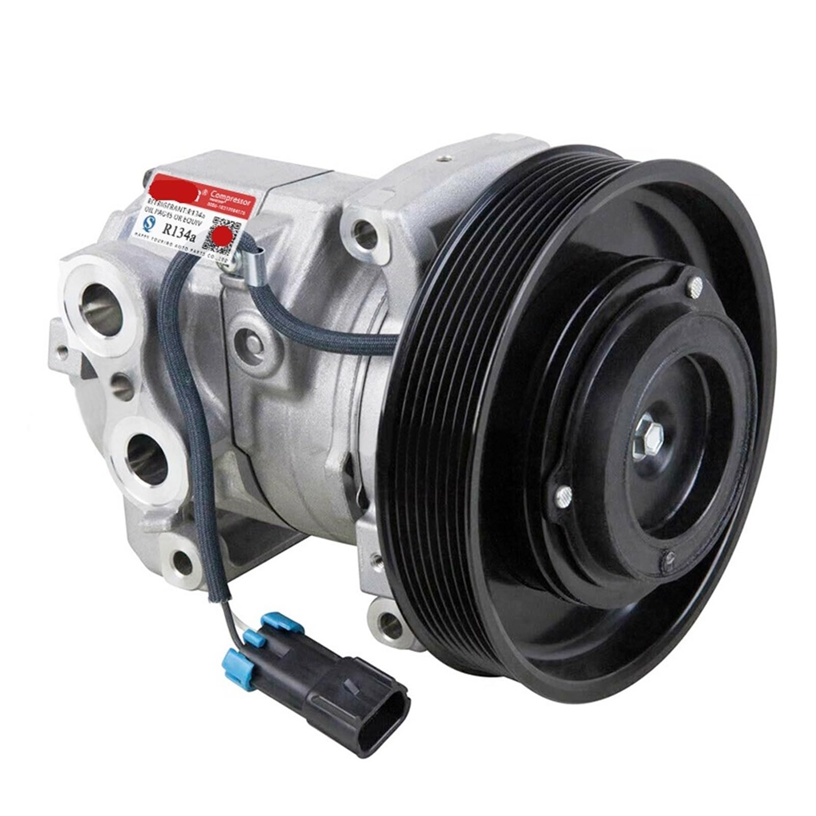 AC Compressor,Compatible For Freightliner。Compatible For Cascadia Cummins 2011-2015， Air A2265772000 2265772000 4472801501 447280-1501 447280 1501，air conditioner pump