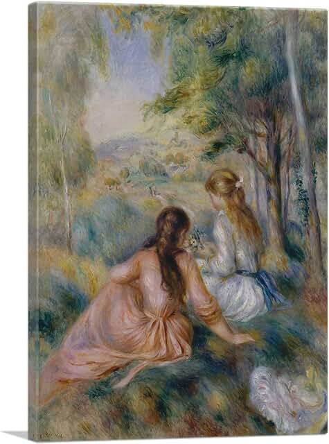 ARTCANVAS In The Meadow 1892 Canvas