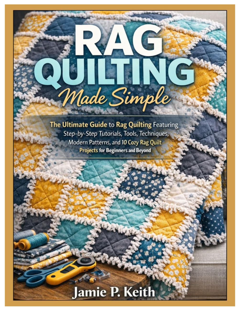 Rag Quilting Made Simple: The Ultimate Guide to Rag Quilting Featuring Step-by-Step Tutorials, Tools, Techniques, Modern Patterns and 10 Cozy Rag Quilt Projects for Beginners & Beyond