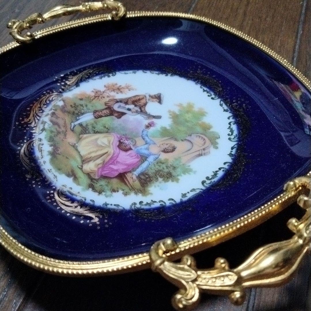 Amazon.co.jp: リモージュ リモージュ磁器 Limoges フランス 絵皿 貴族