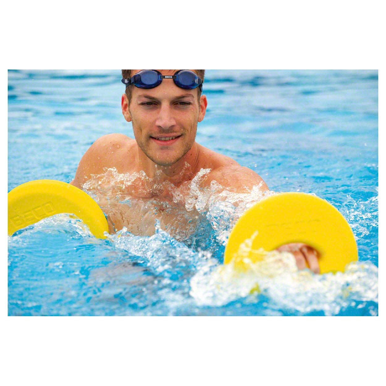 BECO AquaDisc SZ Aqua Training Trainingsscheiben Aqua Hanteln Paar grün