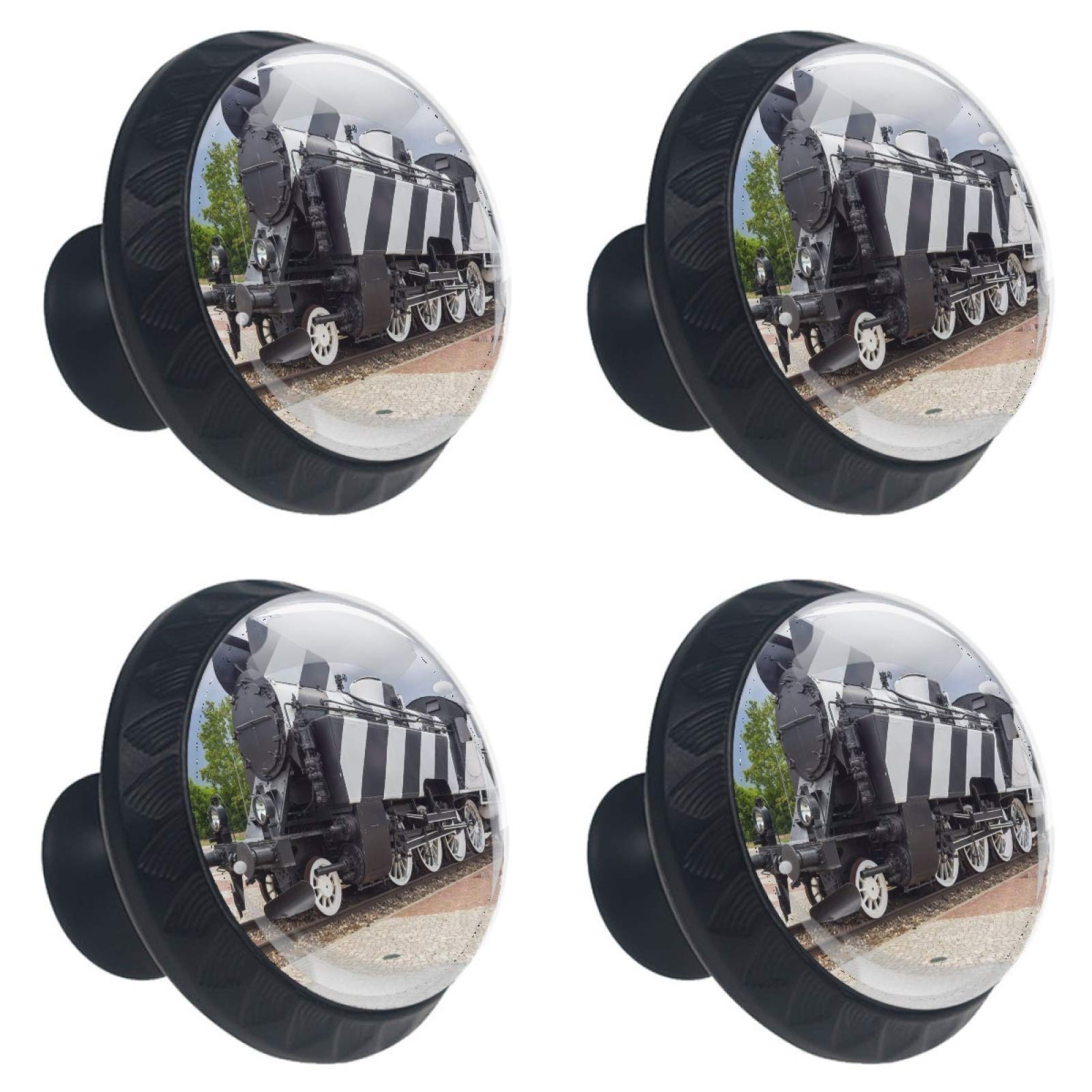 Boutons de tiroir en verre de 30 mm pour remplacer facilement vos poignées usées