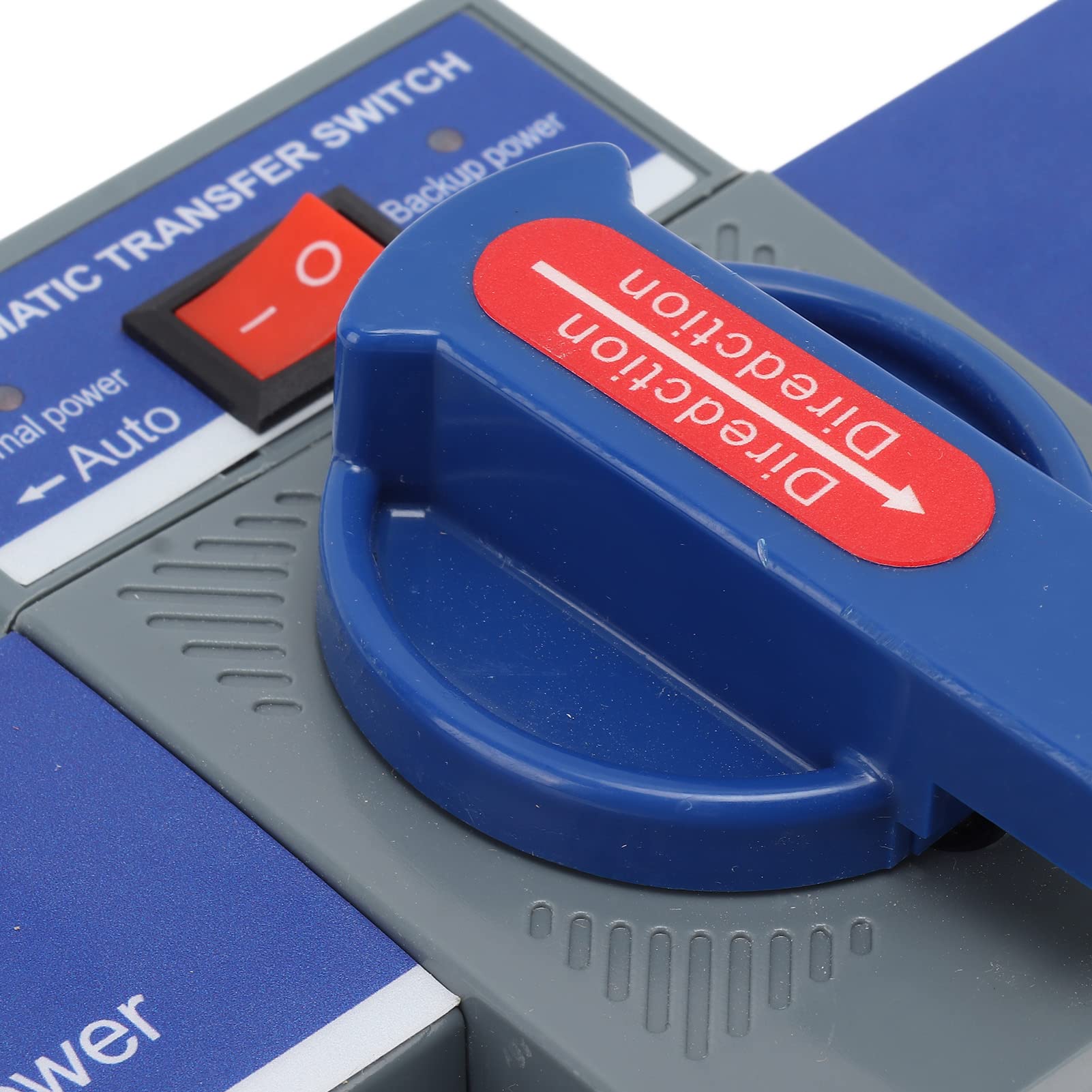 FTVOGUE Automatischer Dual-Power-Transferschalter, PC-Gehäuse-Umschalter, 4P AC400V, Weniger Als 3 S Transfer-Überlastschutz für die Bank-Stromverteilung (32A)