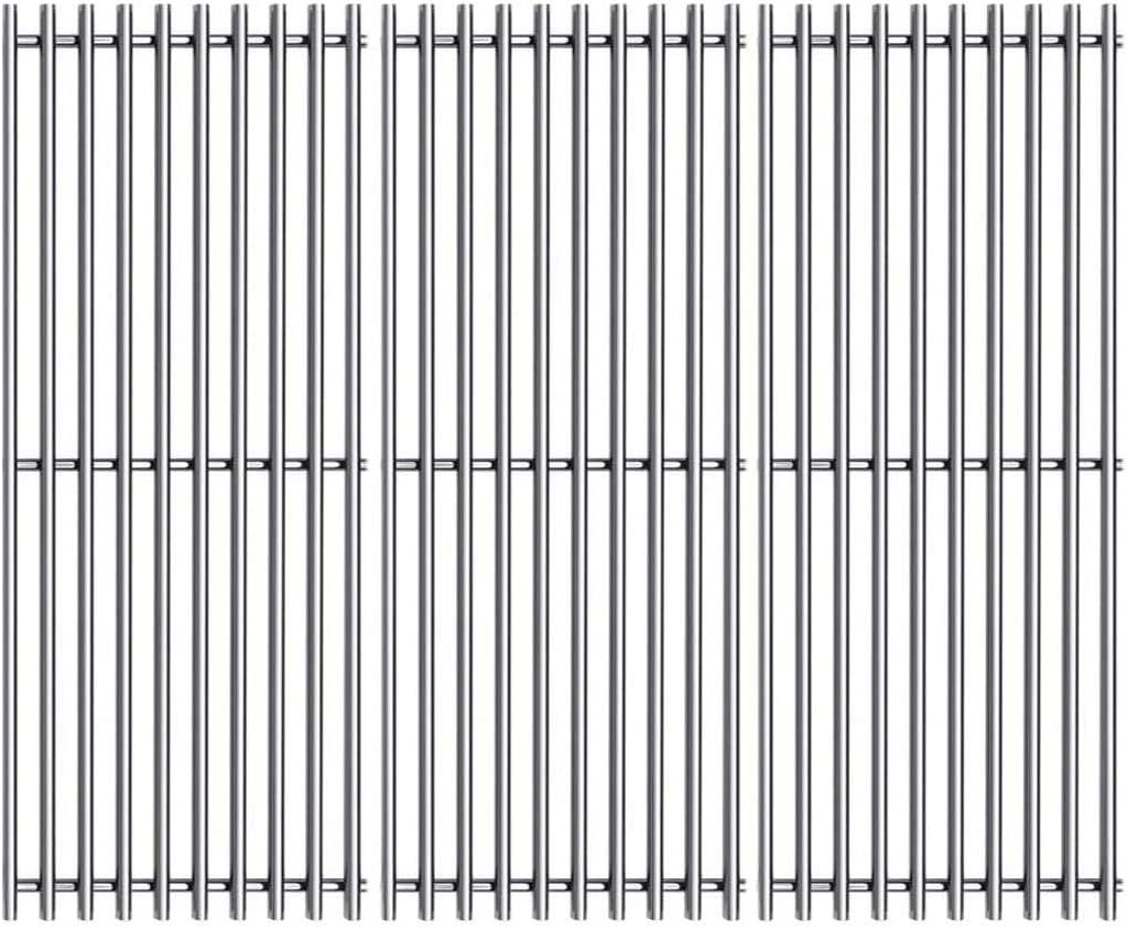 Htanch SD63246018 (3-Pack) Stainless Steel Cooking Grates Replacement for Charbroil 463242516 606680 463242515 466242515 466242615 463243016 463367516 463367016 466242516 466242616