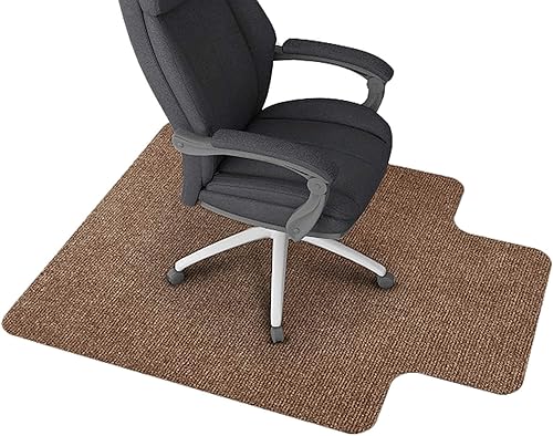 Miniatura 8 de Tapete para silla de oficina para suelo de madera duraazulejos, con labio, 36 x 48 pulgadas, 0.16 pulgadas de grosor, protector de suelo duro,