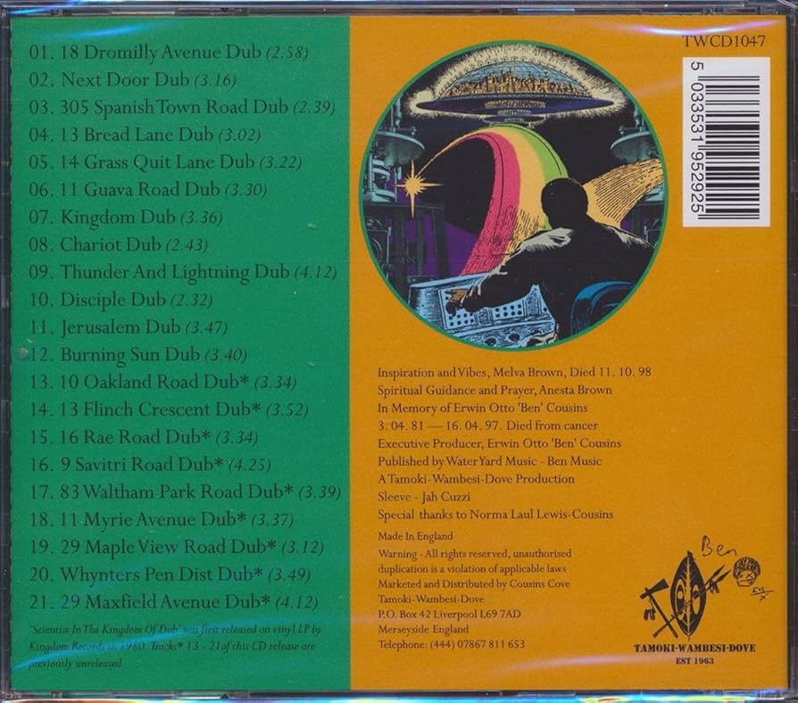 洋楽 Scientist In the Kingdom of Dub UK org 洋楽 Scientist In the Kingdom of Dub UK org Scientist