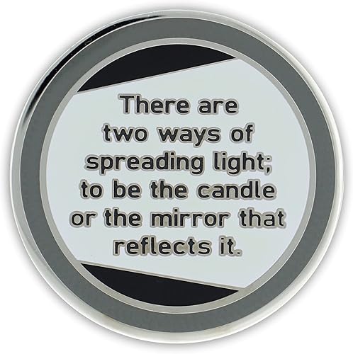 Miniatura 4 de Chip de sobriedad del faro | Moneda triplaca AA que brilla en la oscuridad | Medallón de regalo de recuperación de luz para difundir