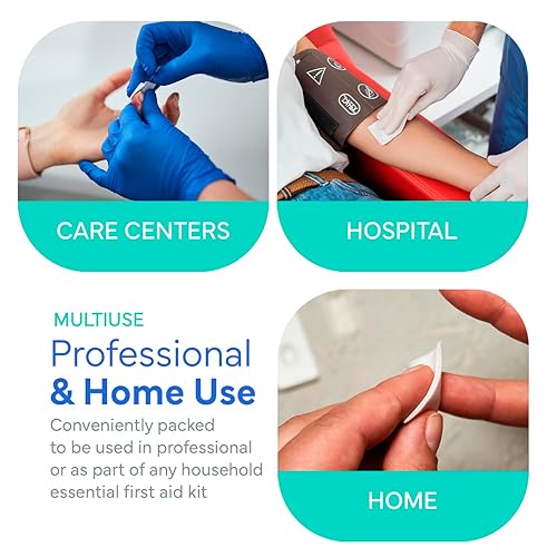 Miniatura 5 de OWELL Toallitas con alcohol, toallitas de alcohol envueltas individualmente, almohadillas médicas y profesionales de preparación de alcohol estéril,