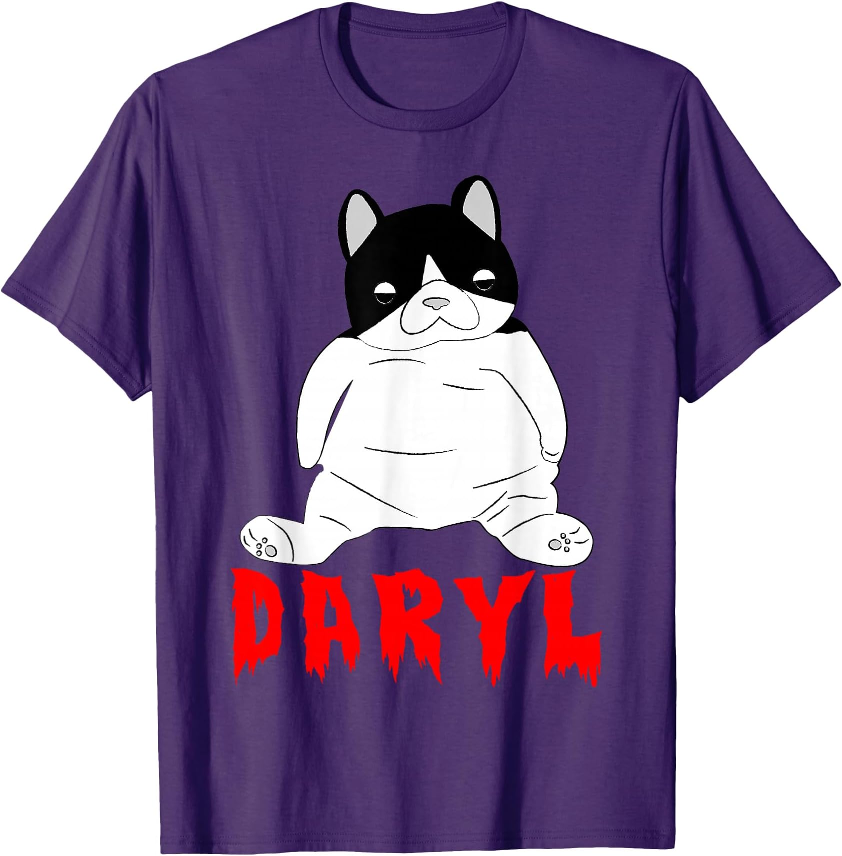 Daryl Plush Cat T Shirt Men Women Girls Kids T-Shirt