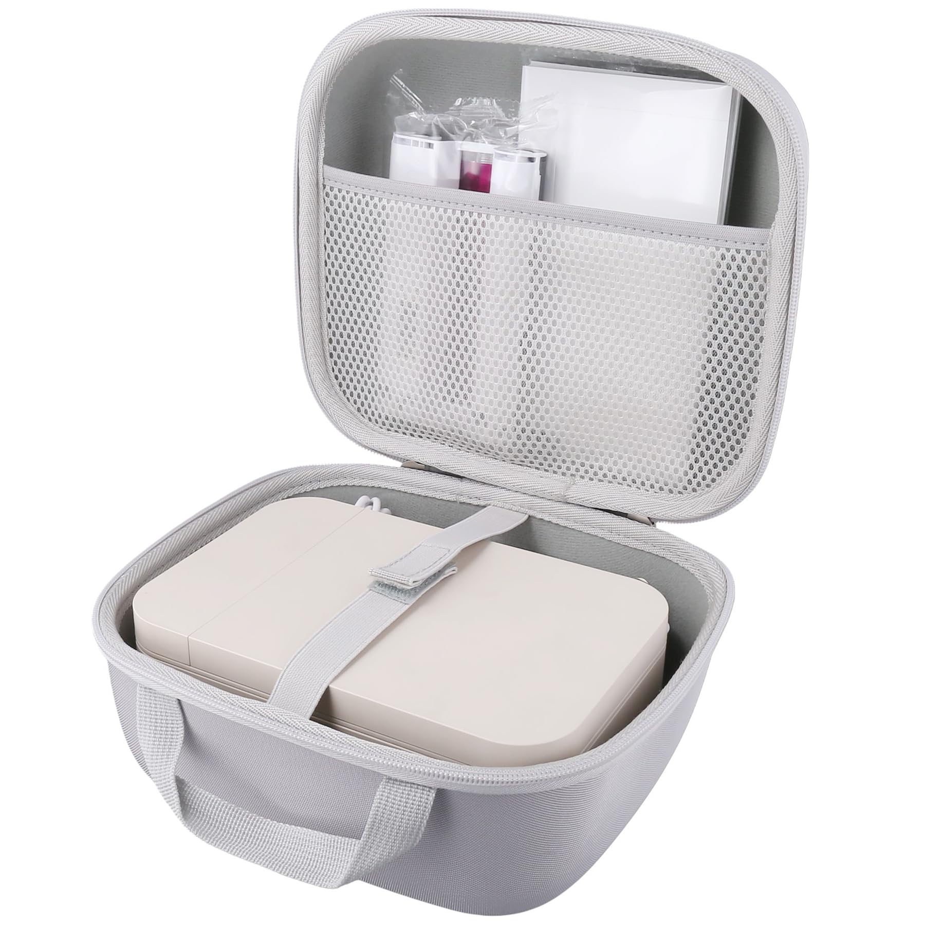 khankaHard Case Replacement for HPRT Photo Printer 4x6 Instant Photo Printer,case only(White)