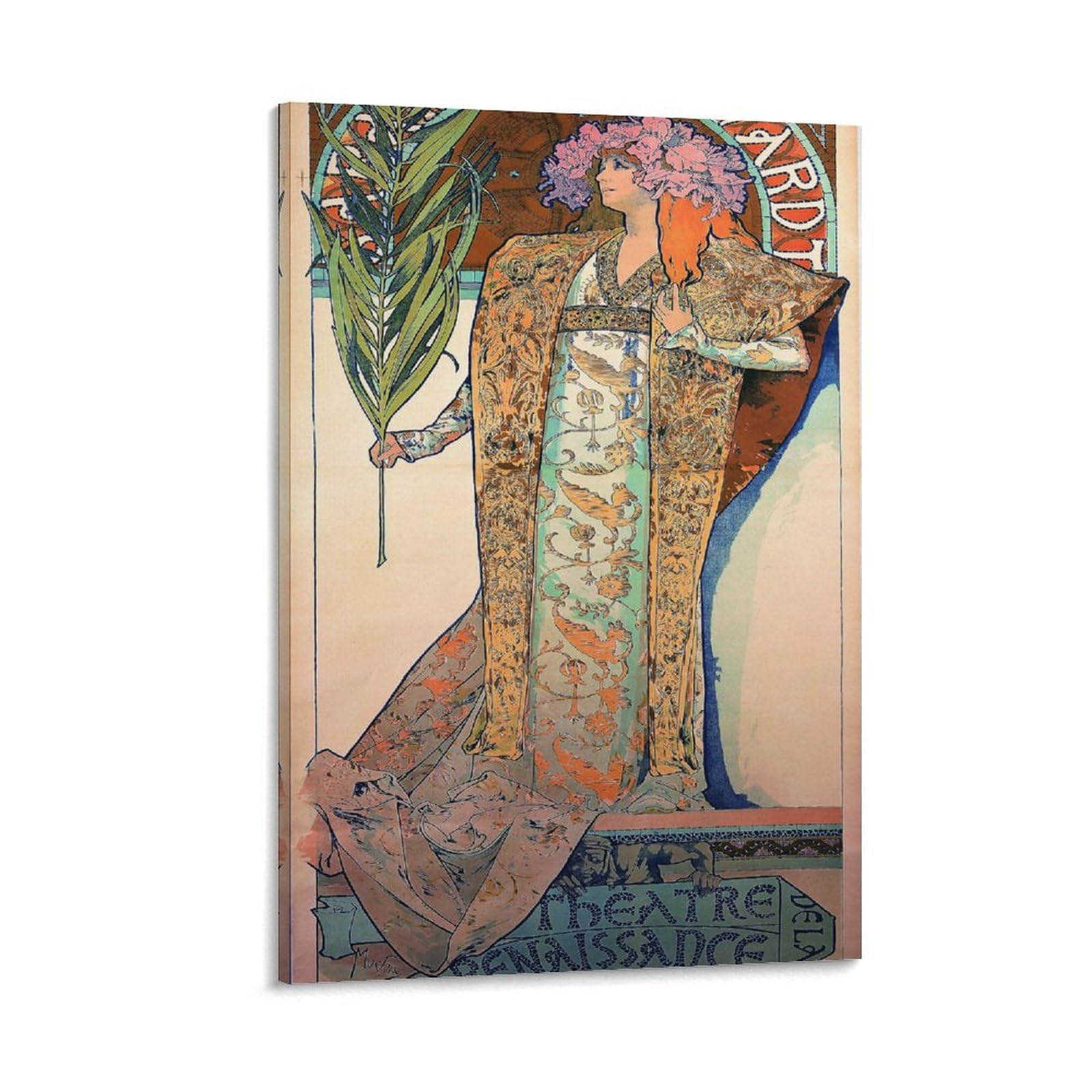 Amazon.co.jp: Alphonse Mucha アルフォンス・ミュシャ 《ジスモンダ 