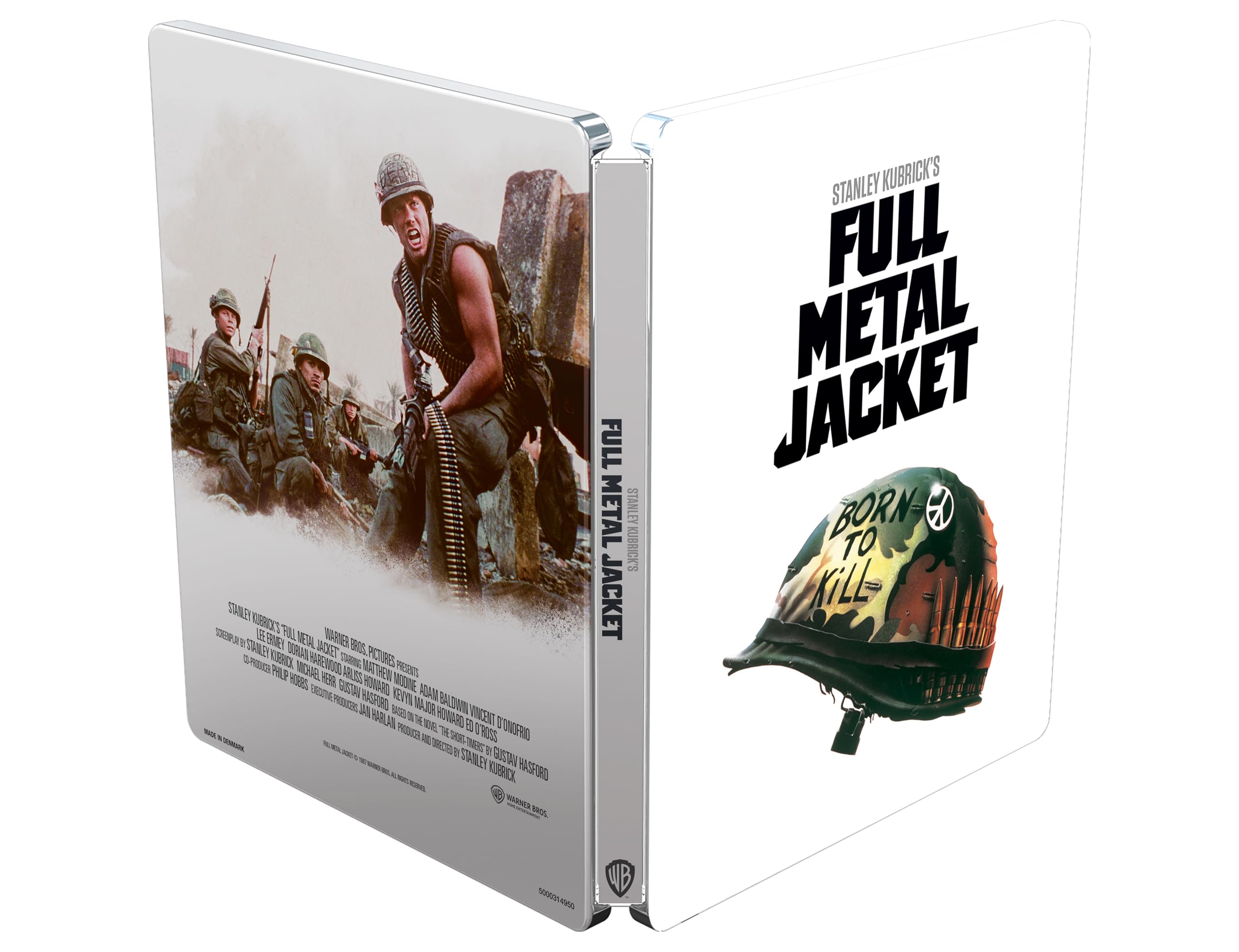 Full Metal Jacket Steelbook [4K Ultra HD] [1987] [Region Free]