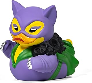 TUBBZ DC Catwoman Collectible Duck Vinyl Figure â€“ Official Batman Merchandise â€“ TV Movies & Comics