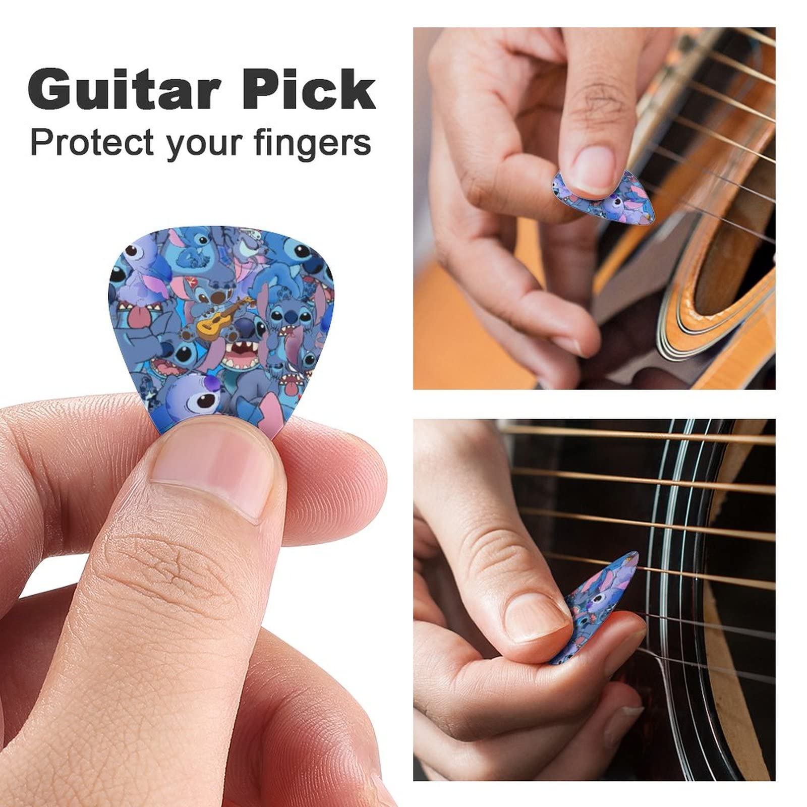 Amazon | Stitch スティッチ ギター ピック ピック カラフル