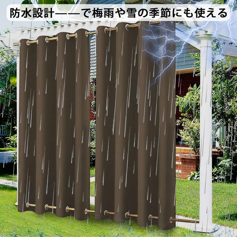 冬の屋外仕切りカーテン 耐候性と調節可能な厚手ターポリン 0.5mm 庭の