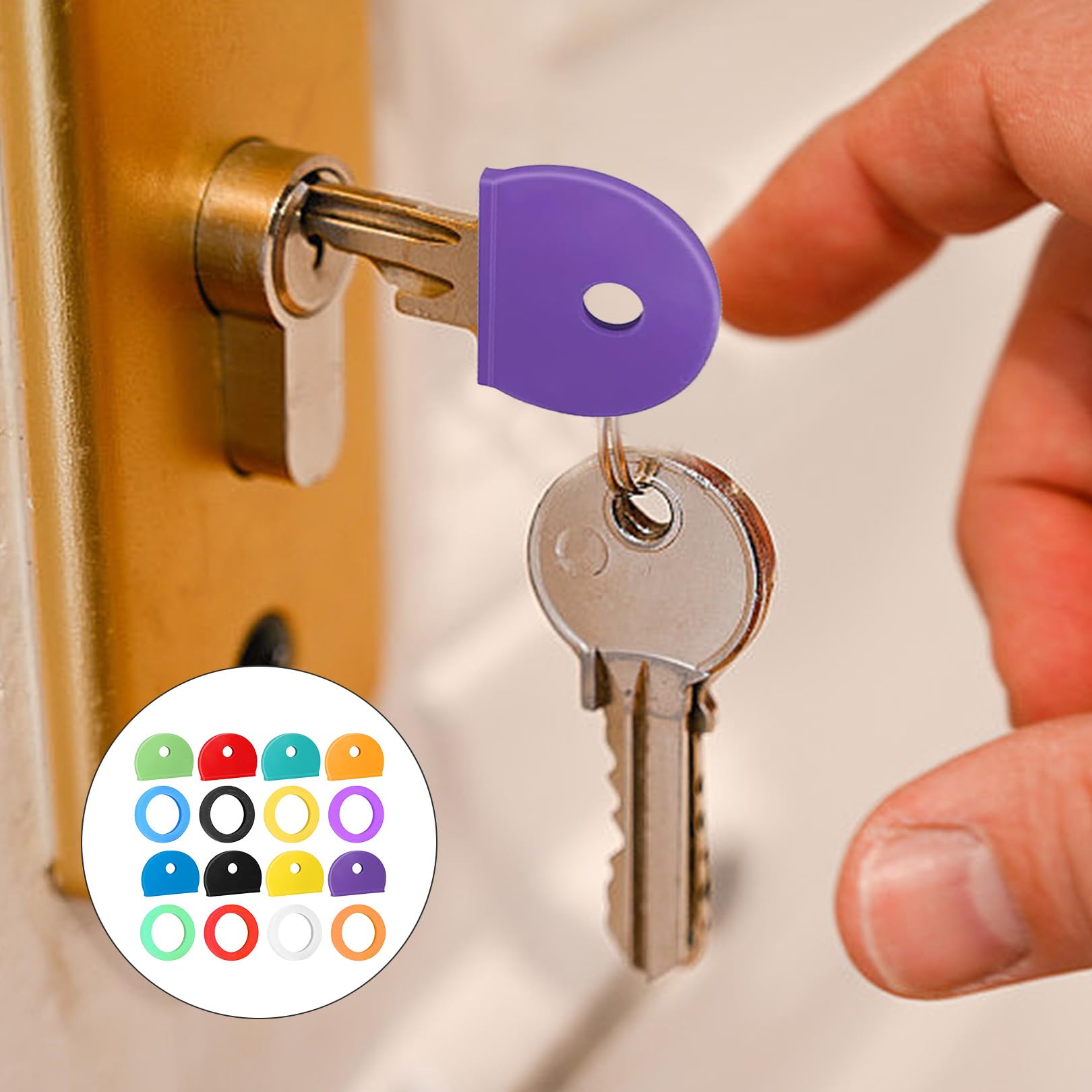 QUARKZMAN 60 Adesivi A Forma Di Cuore Con Glitter In Schiuma, 1 Pollice, Viola - Per Decorazioni Fai Da Te