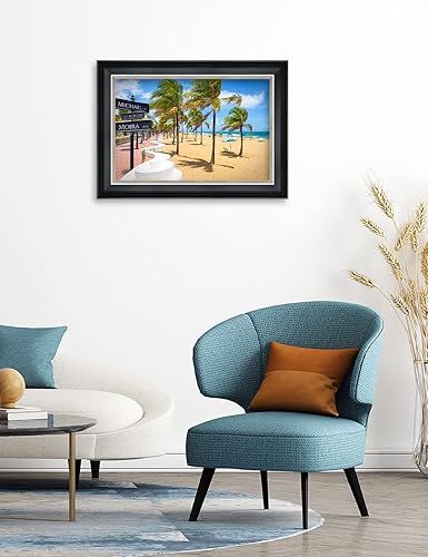 Miniatura 3 de IPIC - Amor en todo Estados Unidos un momento personalizado en Miami Florida Regalo único para aniversario boda cumpleaños Impresiones giclée con