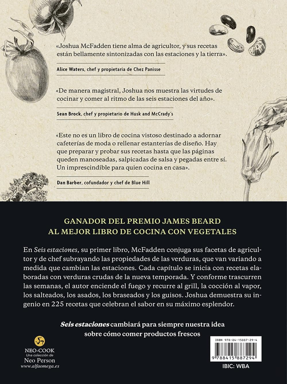 Seis estaciones: La nueva cocina con vegetales (Neo-Cook) (NeoPerson Cook)