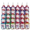 Colorations Non-Toxic Glitter Glue Goo, Classroom Pack of 30 bottles, 1.69 oz. ea, 10 Colors, Arts & Crafts, Kids, Slime, Easy Squeeze Bottles, School, Party Favors, Give Always, Slime