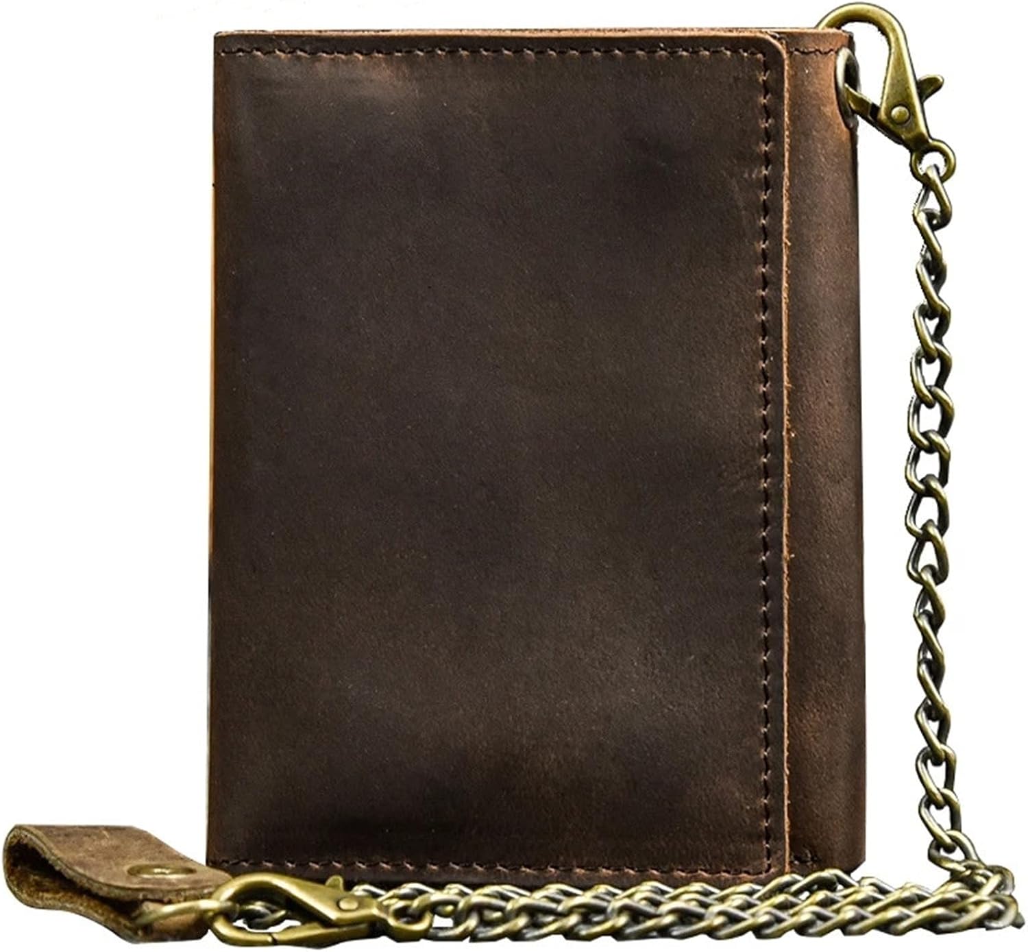 SINKOV Chain Wallets for Men Leather Men's Chain Wallet Clip Small Purse Coin Purse