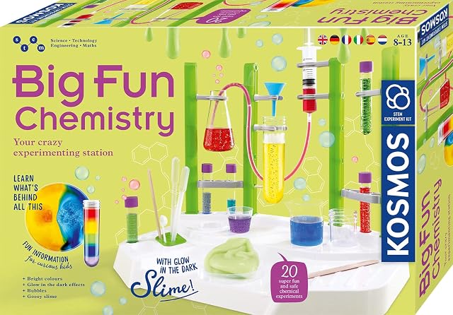 Laboratorio de química Big Fun Chemistry