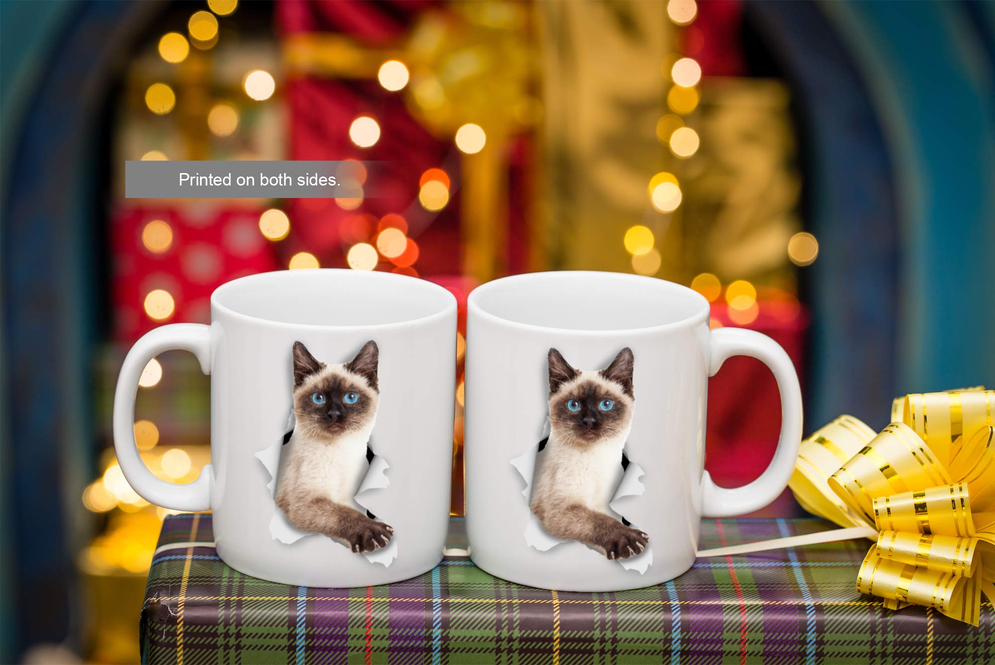 ROTPUNKT Tazza In Ceramica Gatto Tailandese – 340 Ml, Stampa Di Alta Qualità, Prodotta In Germania