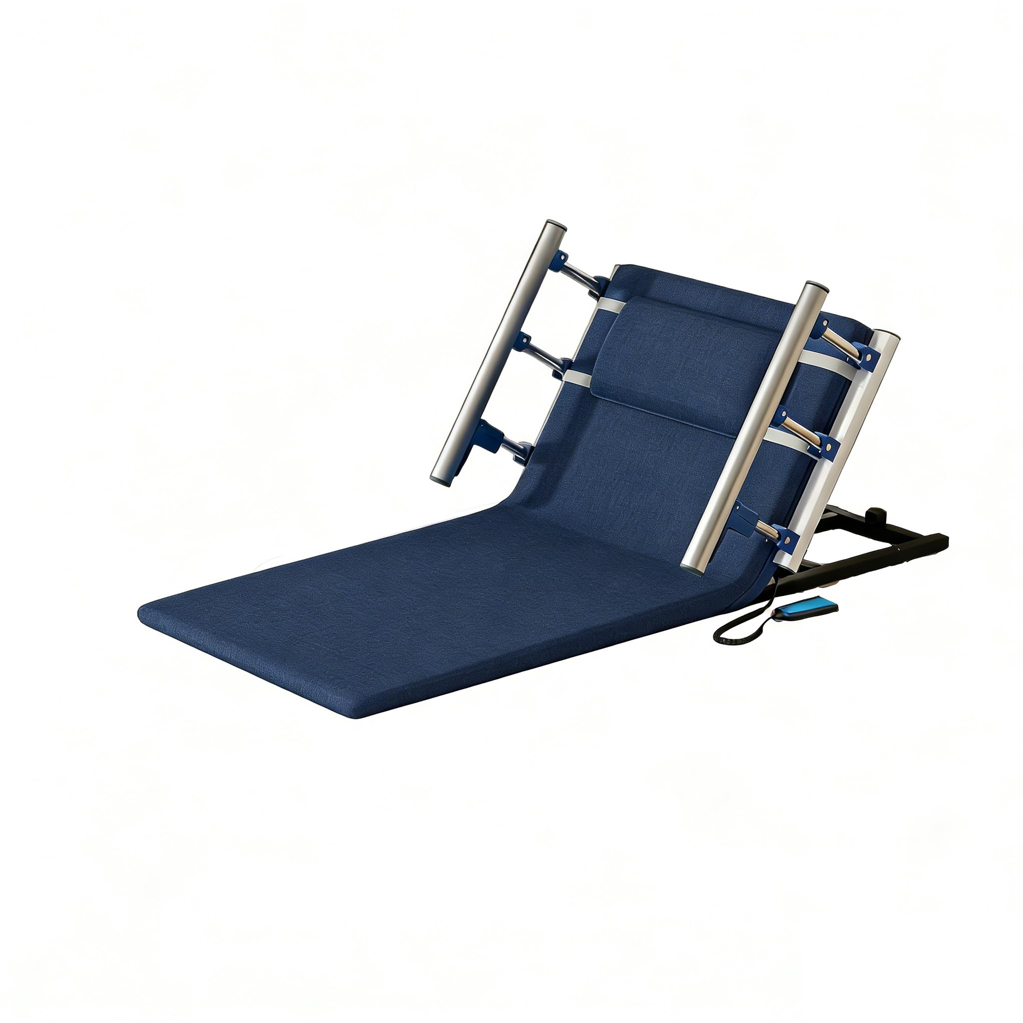 【新品】電動リクライニング 起き上がり補助ベッド 190cm 濃い青 Amazon.co.jp: [COMIC HORSE] 電動介護ベッド リクライニングベッド 2