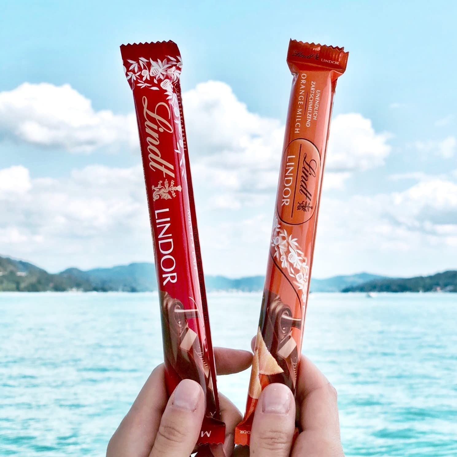 Chocolate Lindt Lindor Barra, Ao Leite, 5 Barrinhas de 38g