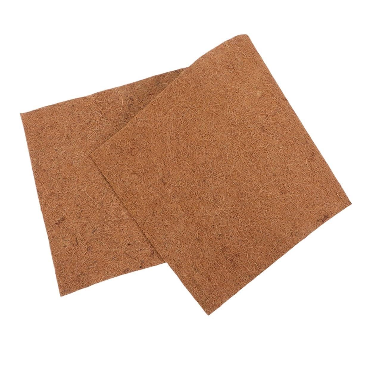 TRRYUIP Coconut Liner 2pcs Coir Planter Liner Rollb Coconut Fiber Mat