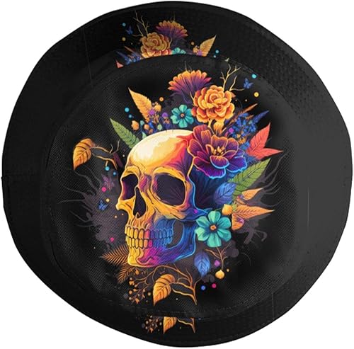 Miniatura 4 de Halloween Bucket Hat Bats Fisherman Hat Funny Packable Travel Beach Hats Outdoor Sun Cap for Women Men