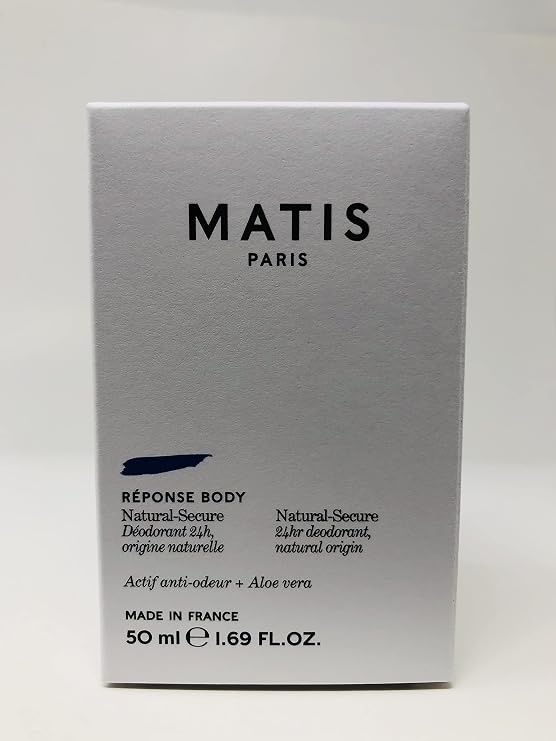 Matis Paris Reponse Body NATURAL SECURE: AKA Roll-On deodorant Alcolhol-Free #A0710131