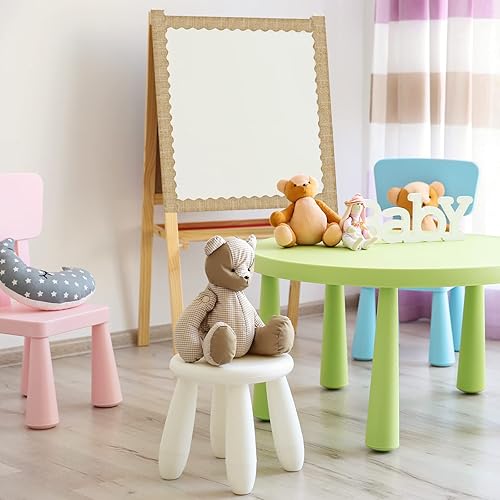 Miniatura 4 de Containlol Bordes de verano de 118 pies para decoración de tablón de anuncios, con temática de lino, bordes de tablón de anuncios para escuela,