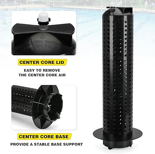 Miniatura 3 de 59053700 Reemplazo de núcleo central compatible con Pentair Clean & Clear Pool and Spa Carttridge Filter Part EC-160354 CCRP100 100 pies cuadrados