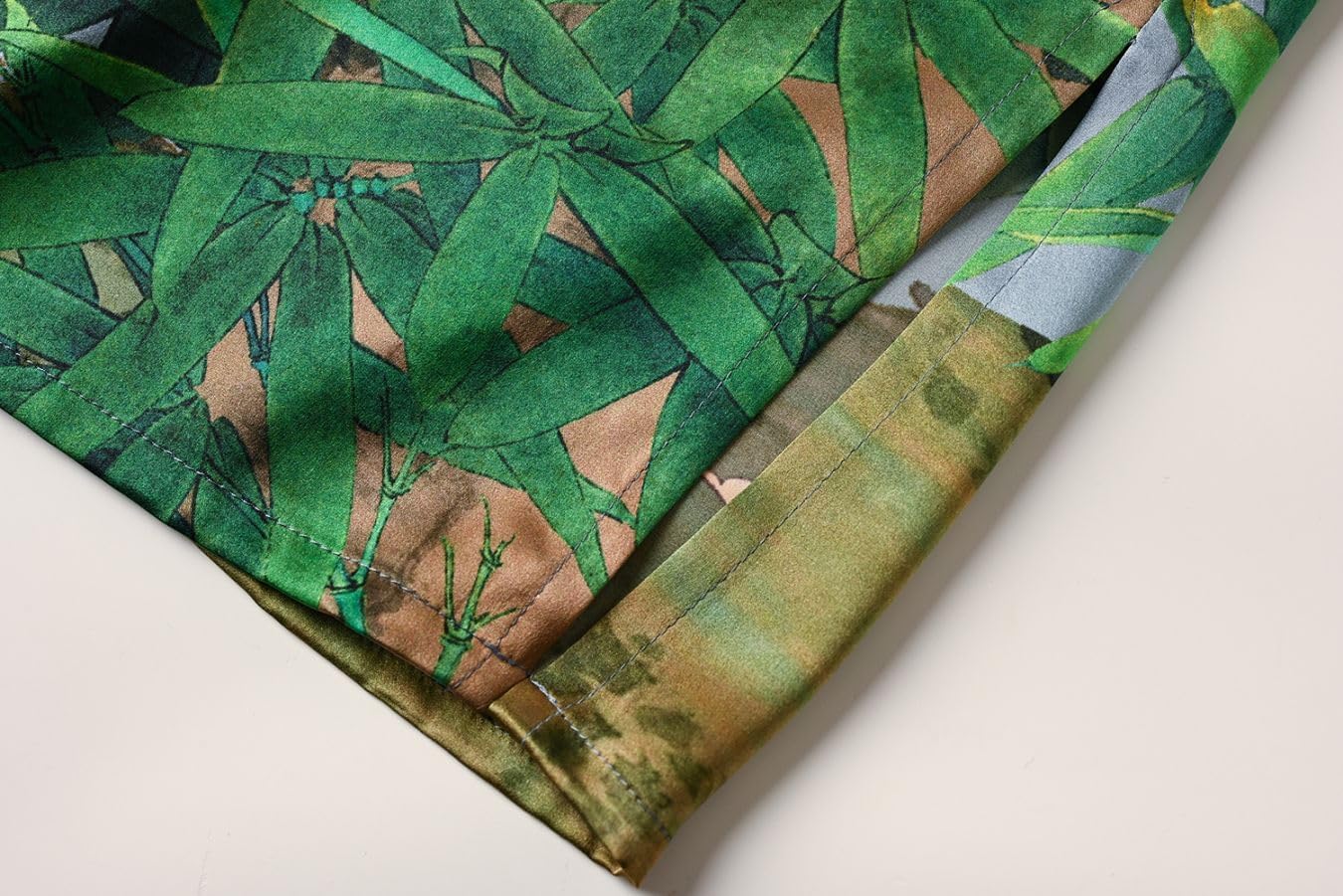 Women's Silk Kimono Robe Short Bathrobe Nightgown 100% Mulberry Silk for Women - Classic Floral Pattern - Image 7