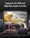Anker 8K@60Hz HDMI Cable, Ultra High Speed 4K@120Hz 48Gbps 6.6 ft Ultra HD HDMI to HDMI Cord, Support Dynamic HDR, eARC, Dolby Atmos, Compatible with PlayStation 5, Xbox Series X, Samsung TVs and More | HDMI Cable Support Dynamic HDR,eARC,Dolby Atmos