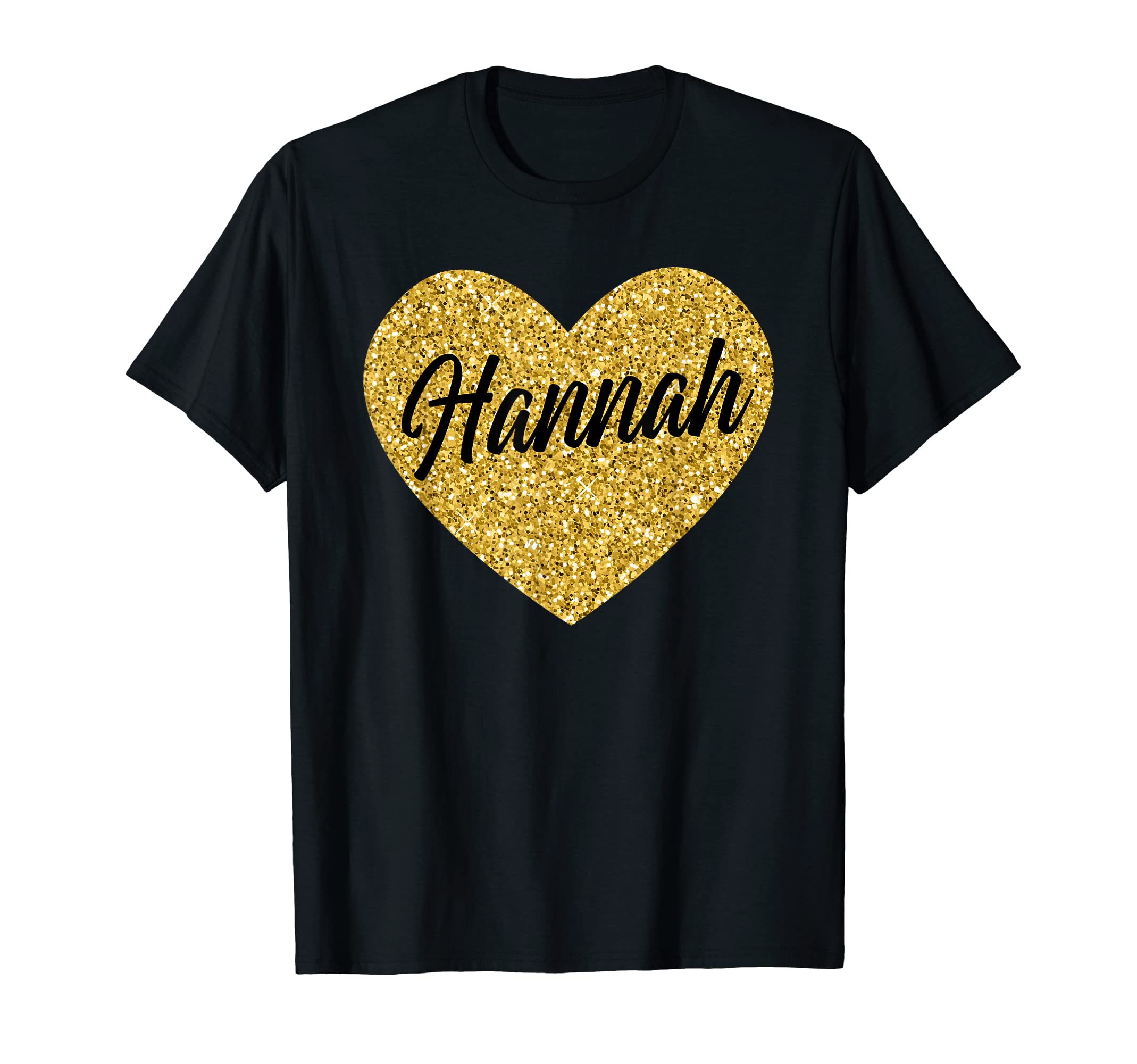 I Love Hannah Cute Hannah Heart for Men Women Boys or Girls T-Shirt