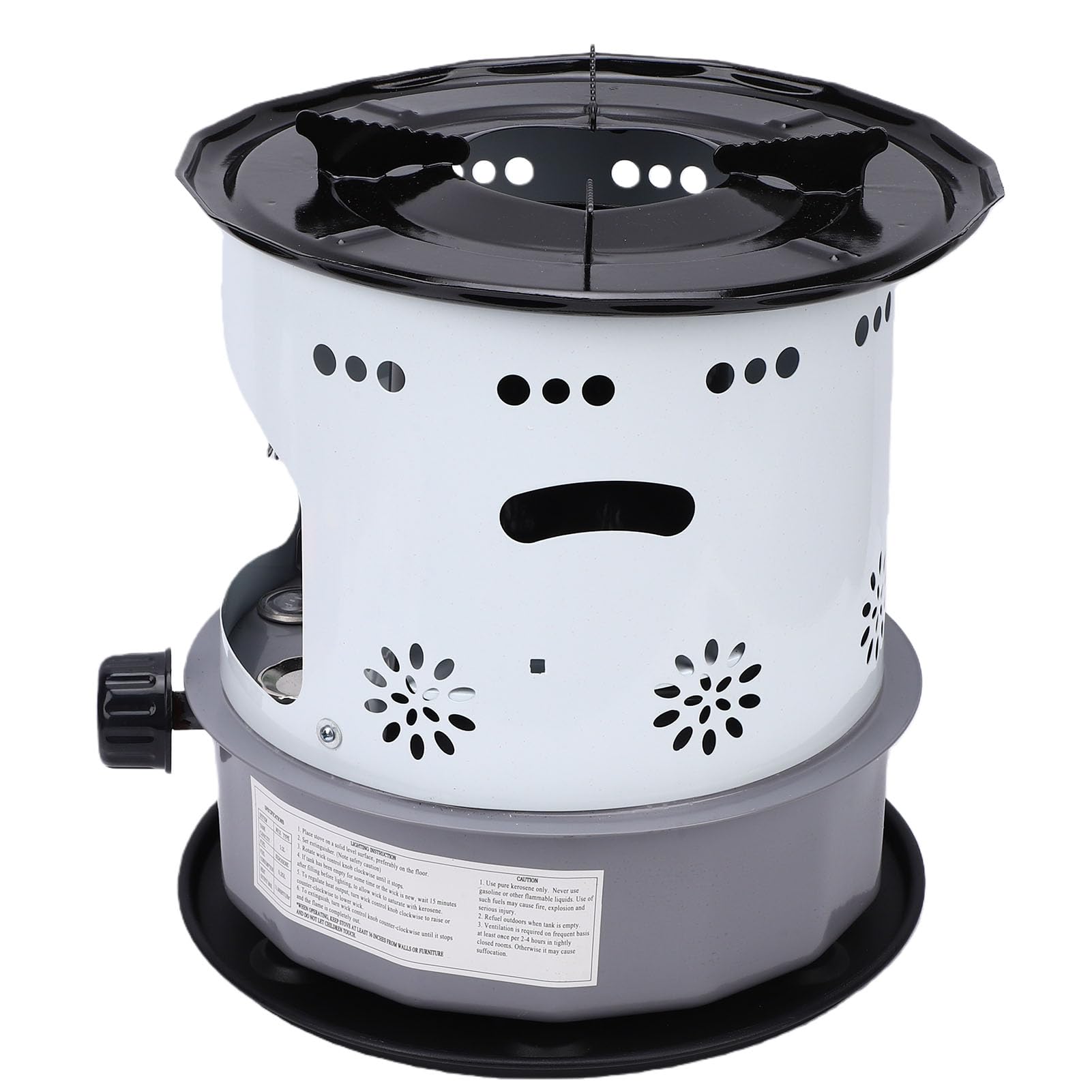 Poêle à Pétrole 5,2L, Cuisinière à Pétrole Non électrique, pour Camping, Cuisine Extérieure, Utilisation D'urgence, Système de Combustion Stable, Aluminium Léger