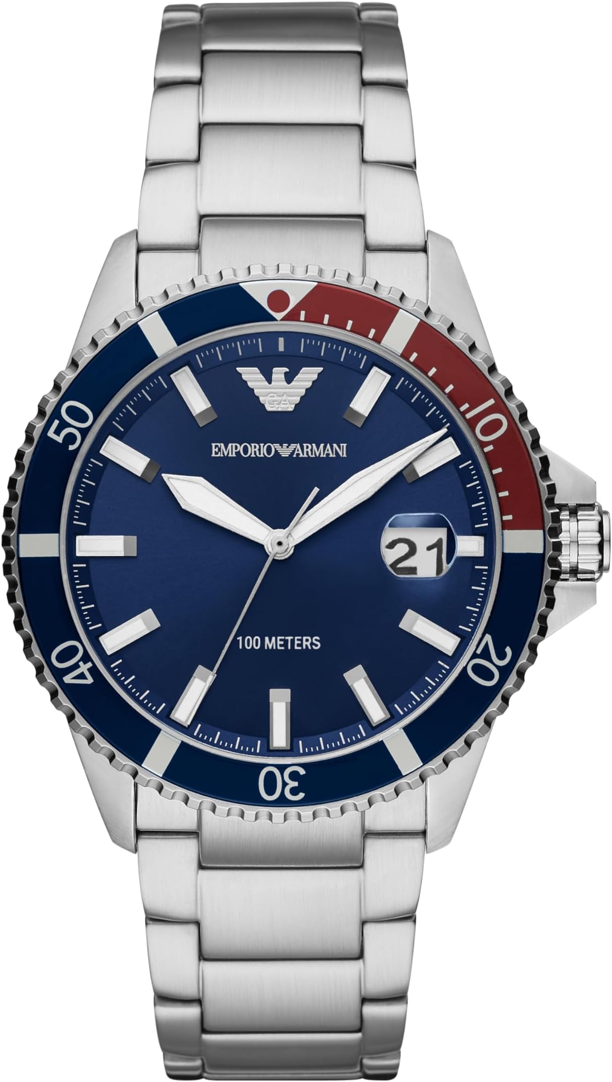 Emporio Armani Analog Blue Dial Men's Watch-AR11339