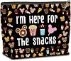 Emergency Snacks Bag, Canvas Snack Bags, Waterproof Food Storage Bag for Travel, Hiking, and Work, Compact Travel Bags for Women and Men