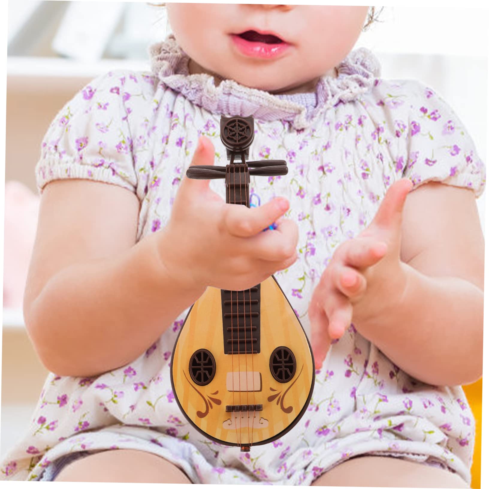 Amazon.co.jp: PHENOFICE ミニ中国風琵琶 ミニチュア琵琶 楽器モデル