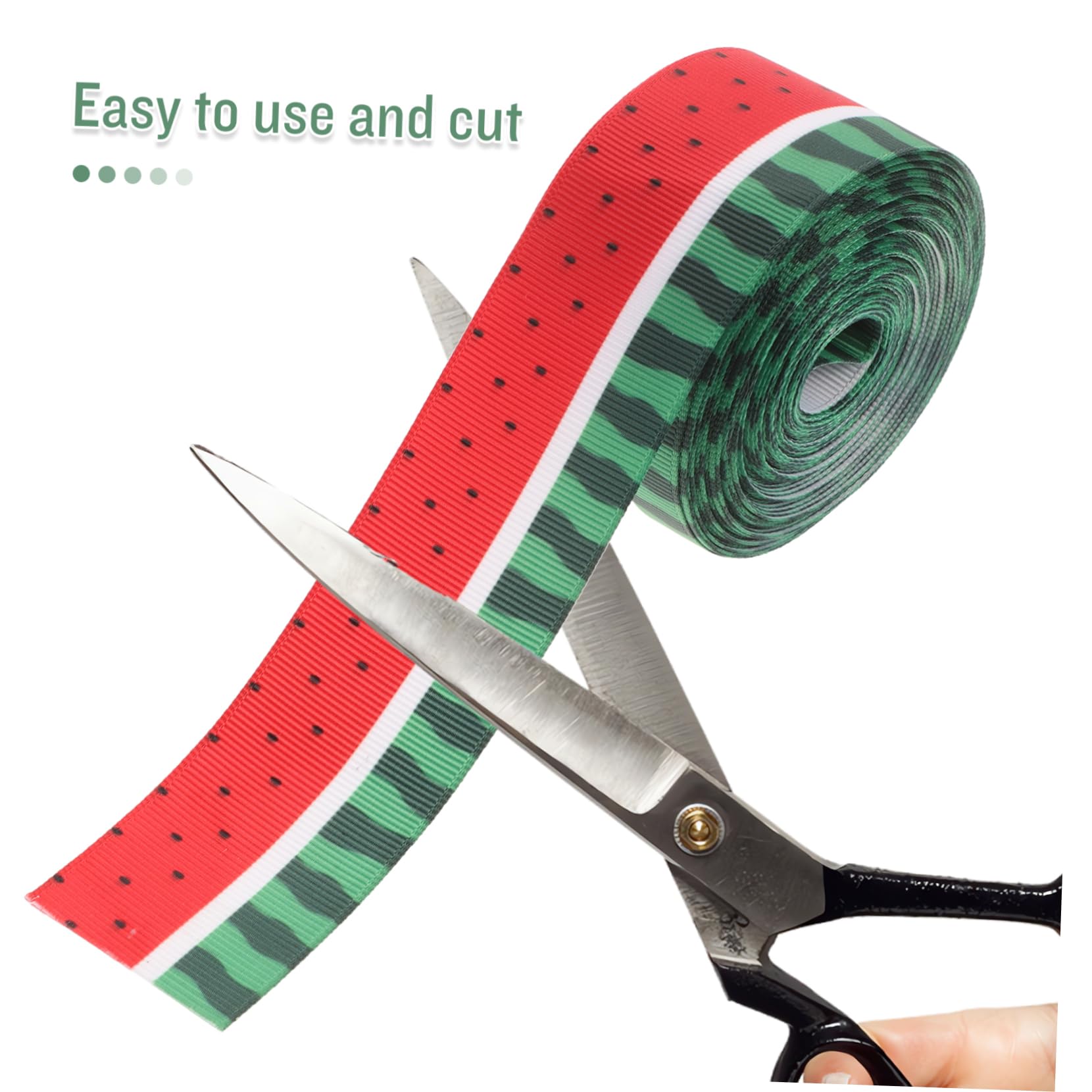 ARTIBETTER 4 Rollos Cinta Decorativa Cintas Para De Coser Púrpura Elaboración Sandía Delgado Envase Embalaje Artesanía Verano Boda Cinta De De Novedad Poliéster