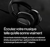 Bowers & Wilkins Px7 S2e Casque Supra-Auriculaire sans Fil, Réduction de Bruit, Qualcomm aptX Adaptive, Quick Charge, 30 Heures de Lecture, 6 Microphones Intégrés - Noir Anthracite - 4