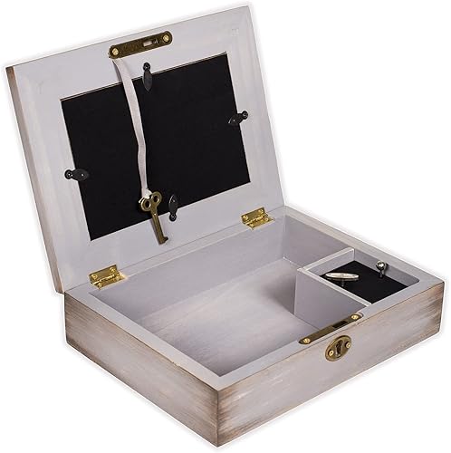 Miniatura 2 de Cottage Garden La caja de música con medallón gris envejecida reproducirá una gracia increíble