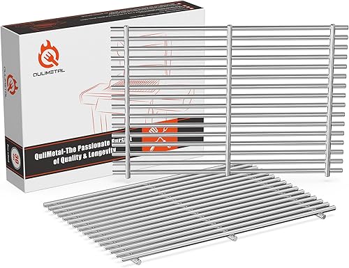 Miniatura 14 de QuliMetal Rejillas de parrilla de 17.5" para Weber Spirit 300 y Spirit II 300 Series, Spirit E/S-310 E/S-320 E/S-330, Spirit 700, Genesis